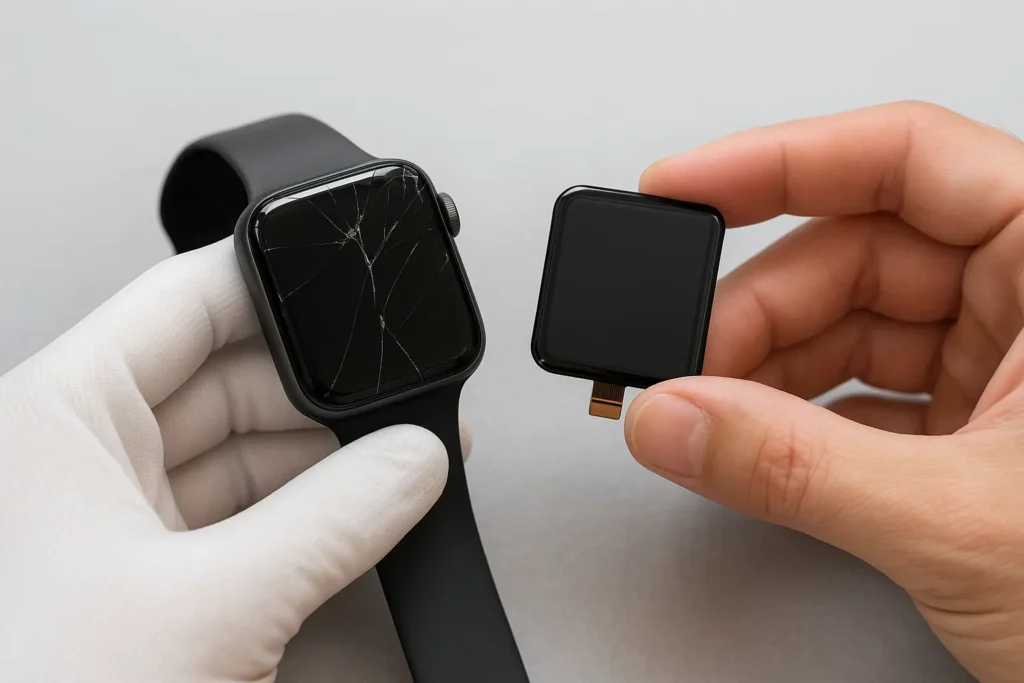 Apple Watch Screen Cracked