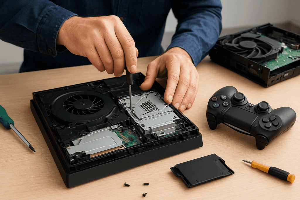 game console repair problems