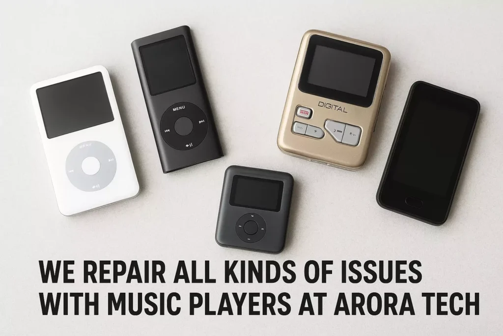 music player repair