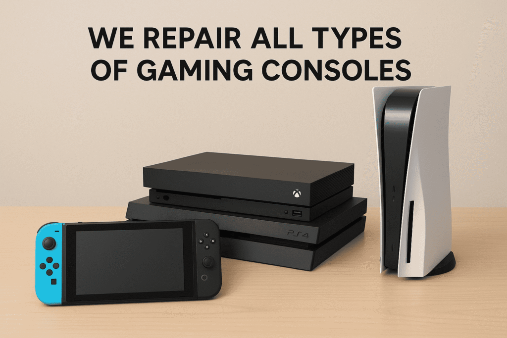 game console repair problems