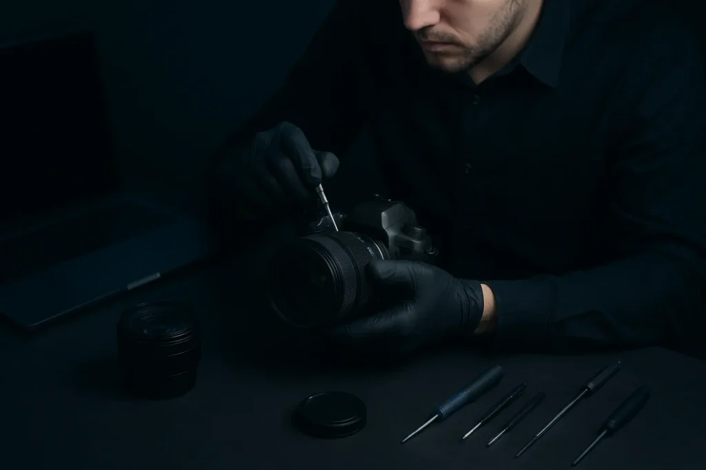 Camera Lens Repair