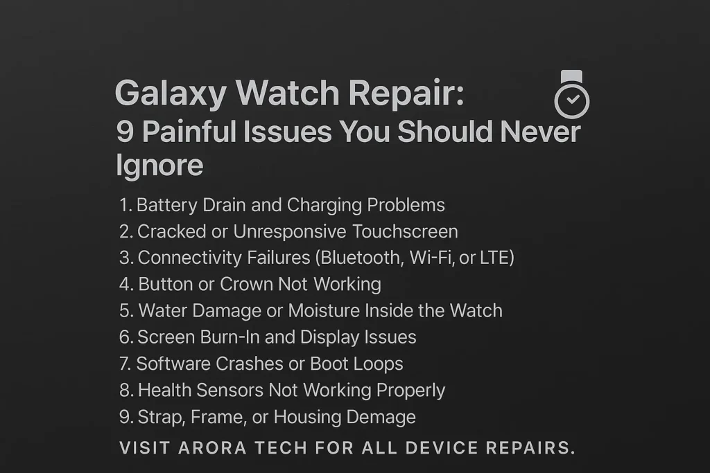 Galaxy Watch Repair