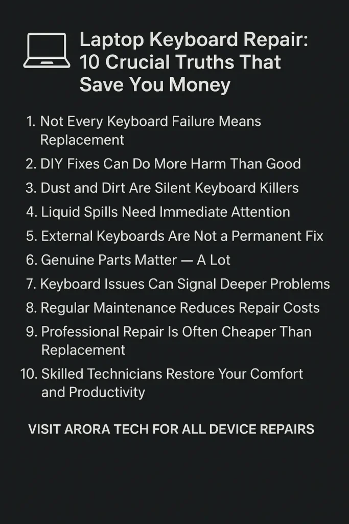 Laptop Keyboard Repair