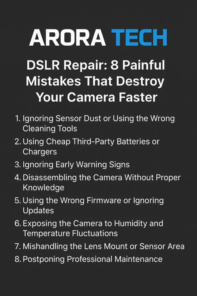 DSLR Repair