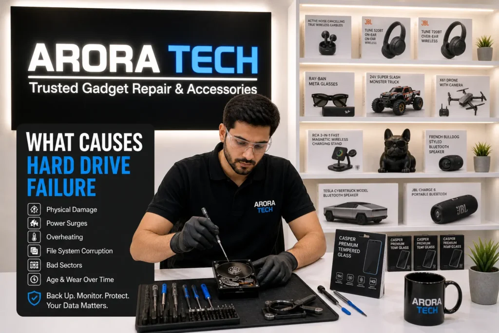 What Causes Hard Drive Failure