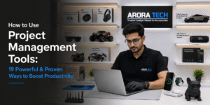 how to use project management tools