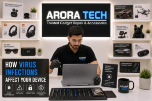 how virus infections affect your device