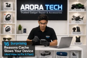 cache slows your device