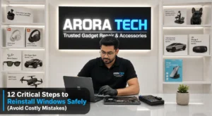 reinstall Windows safely