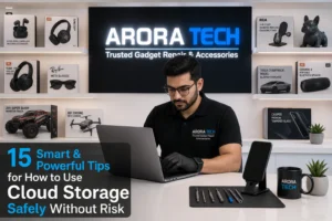 how to use cloud storage safely