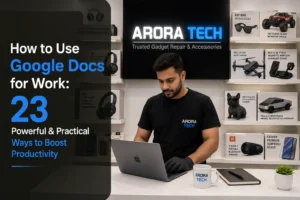 how to use google docs for work