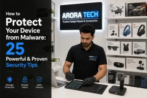 how to protect your device from malware