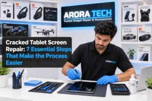Cracked Tablet Screen Repair