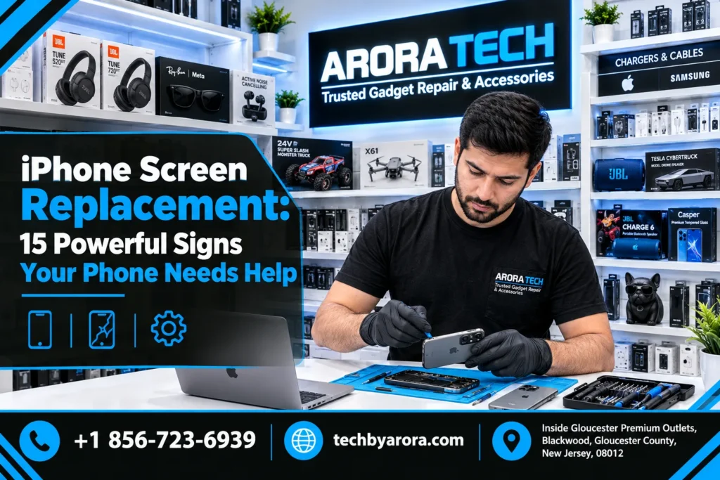 iPhone screen replacement