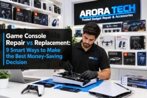 game console repair vs replacement