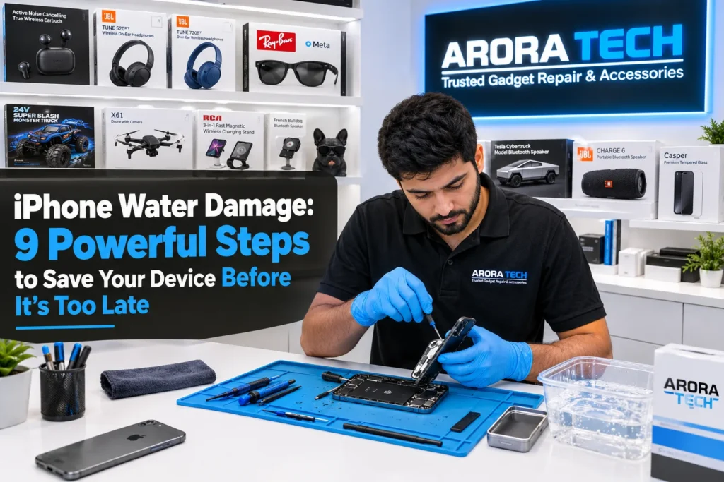 iPhone water damage